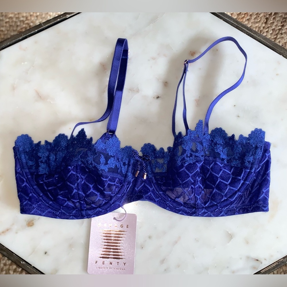 SAVAGE X Fenty Baroque Bondage Unlined Balconette Bra